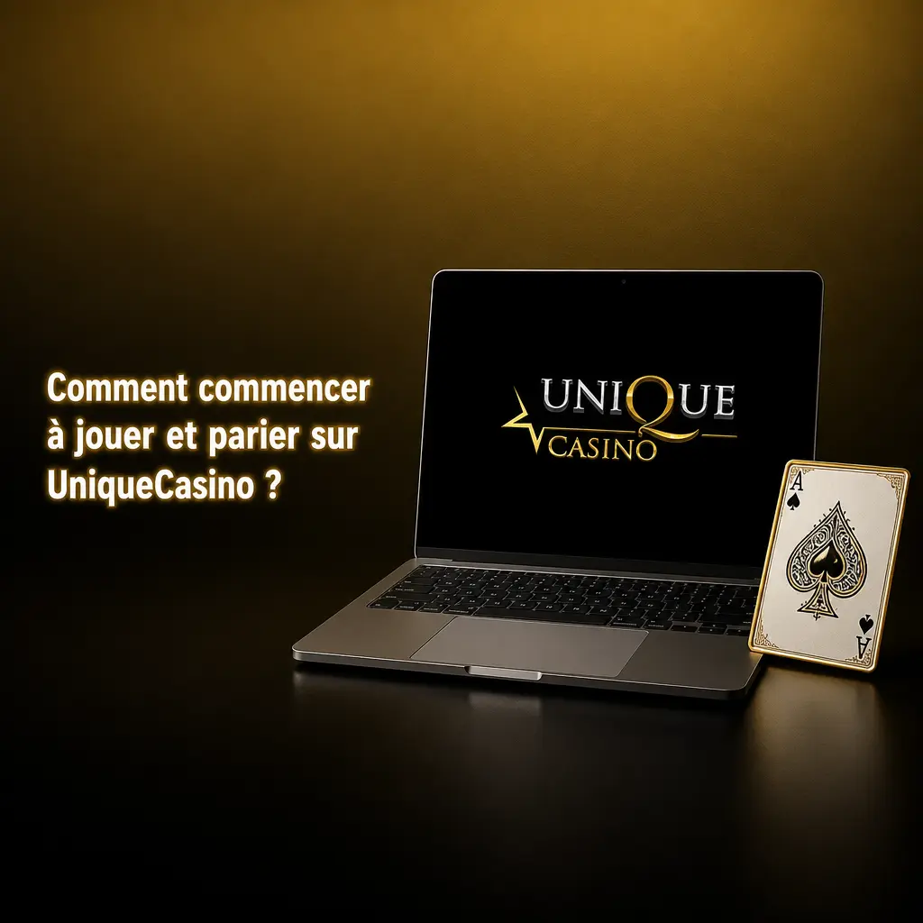 Inscription sur UniqueCasino