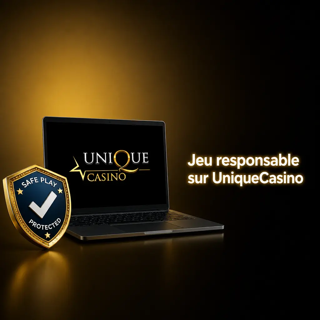 Outils de jeu responsable sur UniqueCasino
